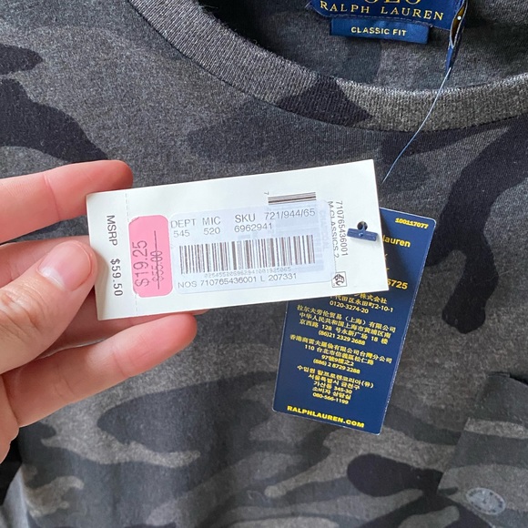 NWT Mens Polo Ralph Lauren short-sleeve t-shirt - Picture 4 of 9